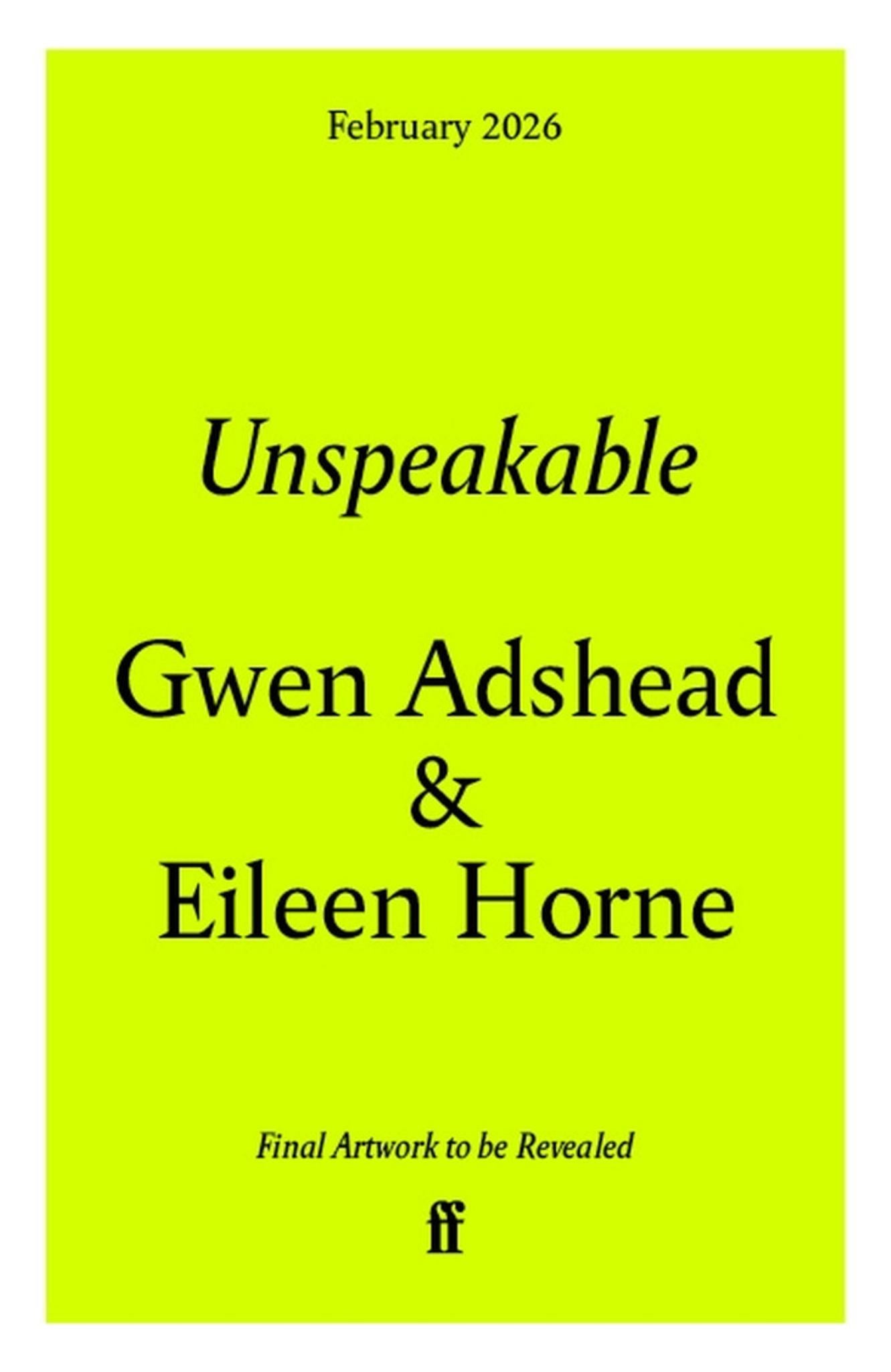 Unspeakable Cover Image