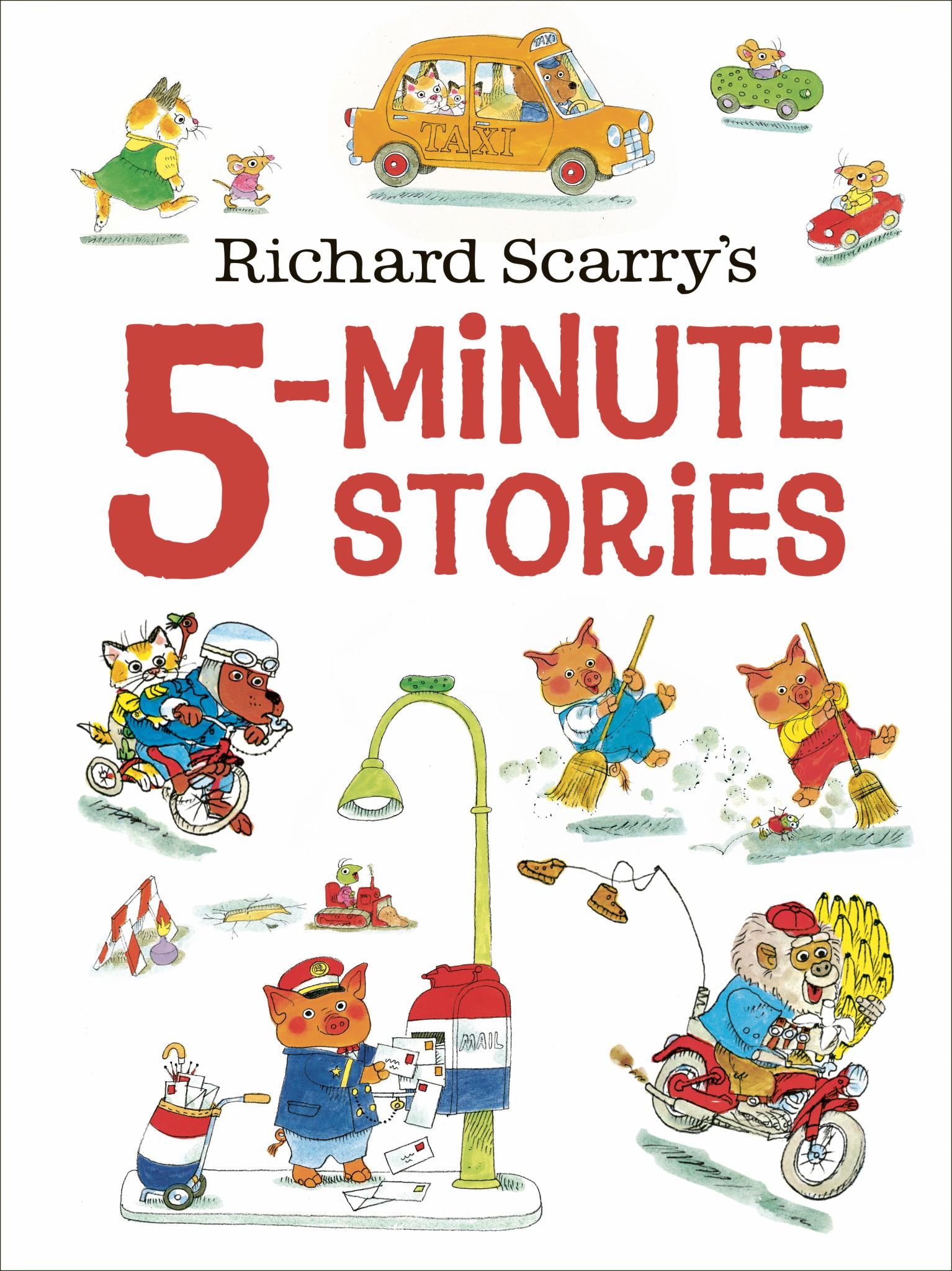 Richard Scarry's 5-Minute Stories Cover Image