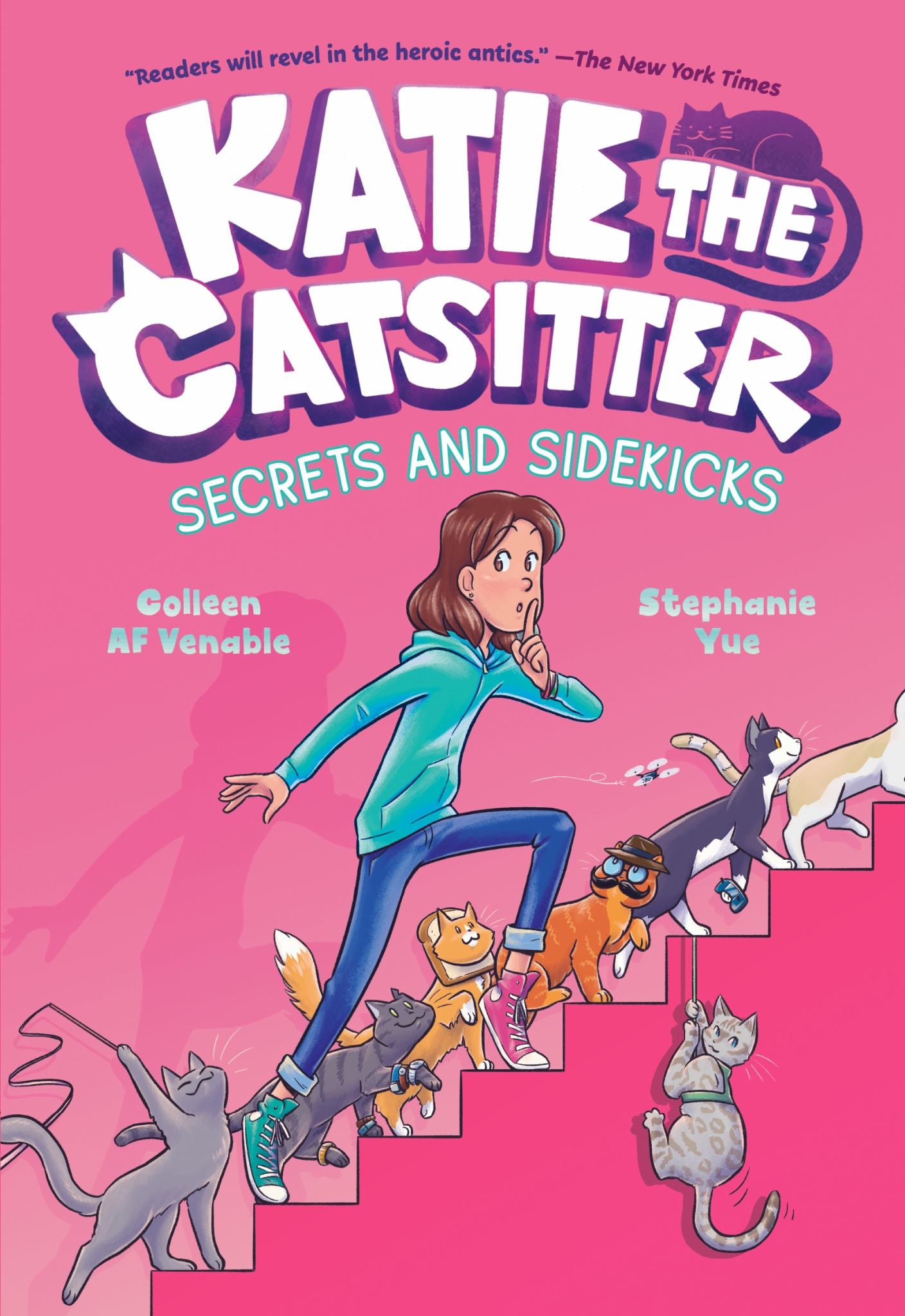 Katie the Catsitter 3: Secrets and Sidekicks Cover Image
