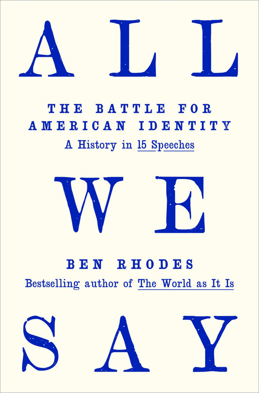 All We Say Cover Image