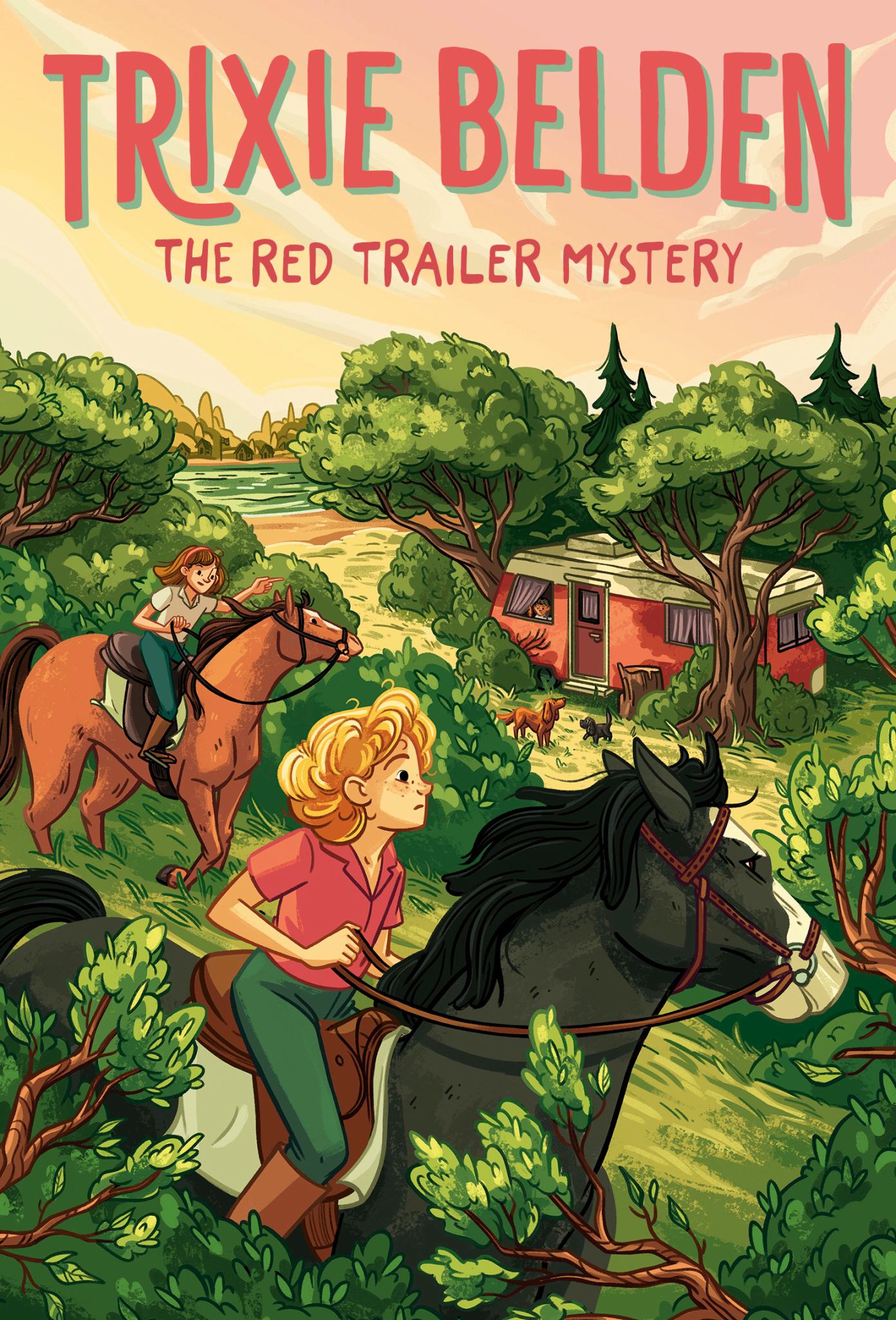 The Red Trailer Mystery: Trixie Belden Cover Image