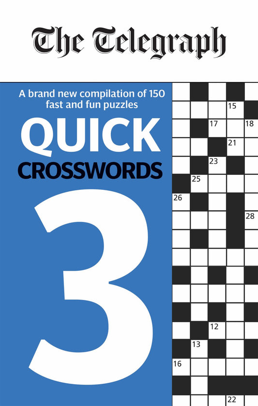 The Telegraph Quick Crosswords 3 Cover Image