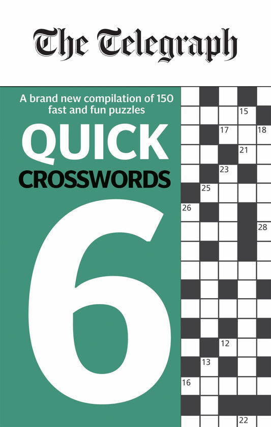 The Telegraph Quick Crosswords 6 Cover Image
