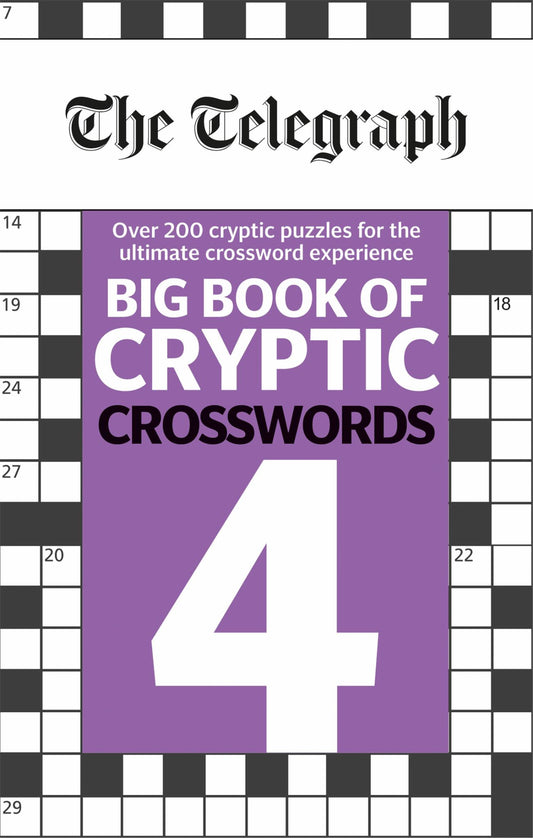 The Telegraph Big Book of Cryptic Crosswords 4 Cover Image