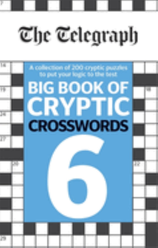 The Telegraph Big Book of Cryptic Crosswords 6 Cover Image