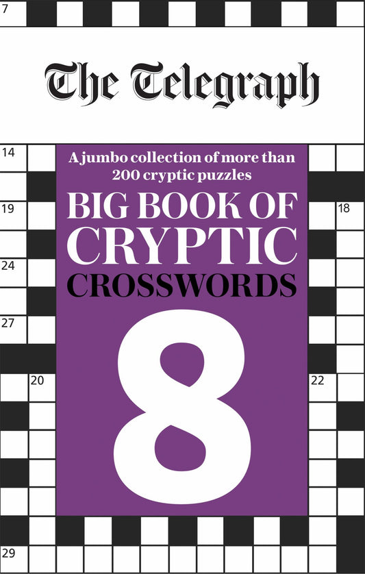 The Telegraph Big Book of Cryptic Crosswords 8 Cover Image