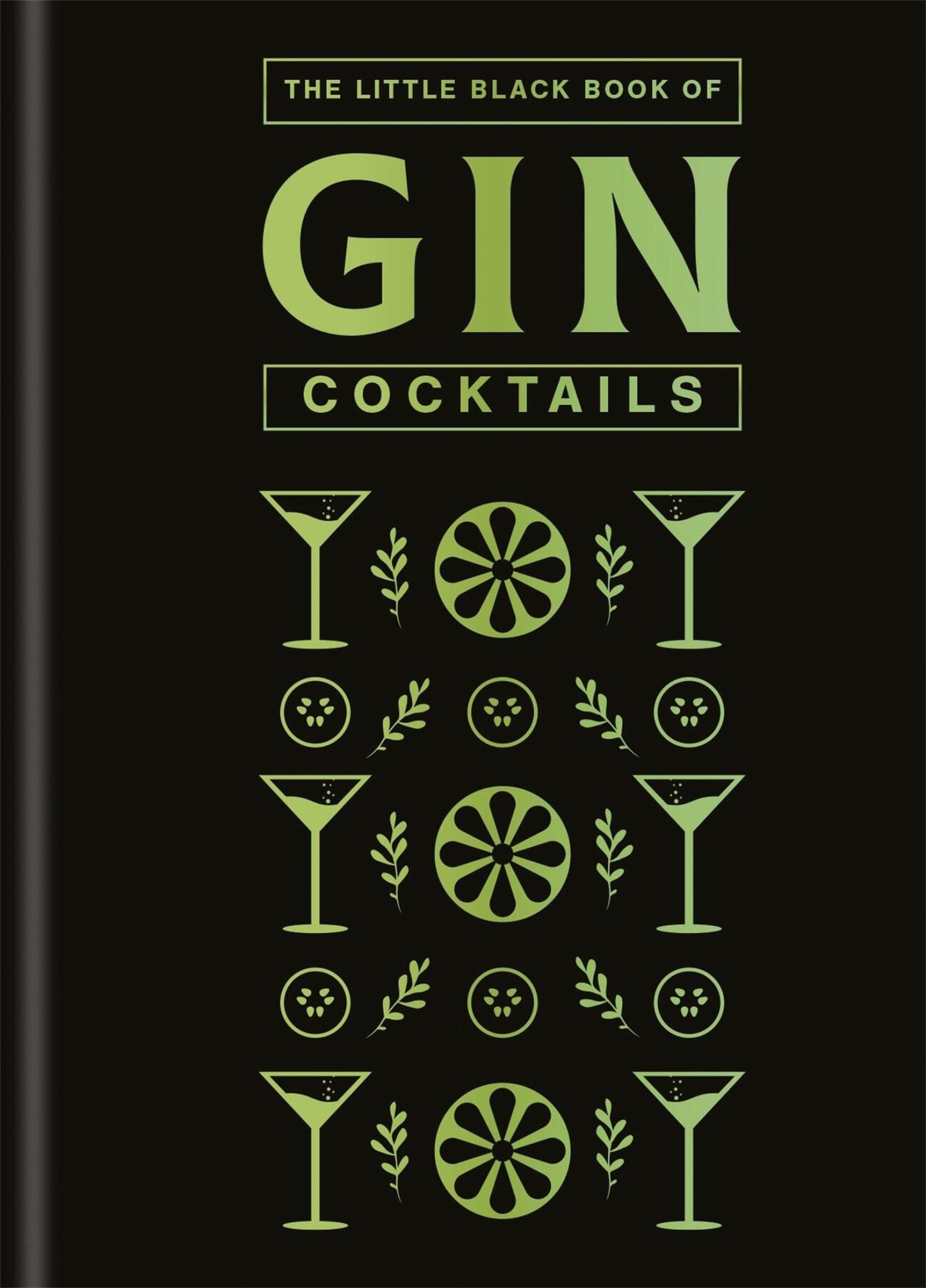 The Little Black Book of Gin Cocktails Cover Image
