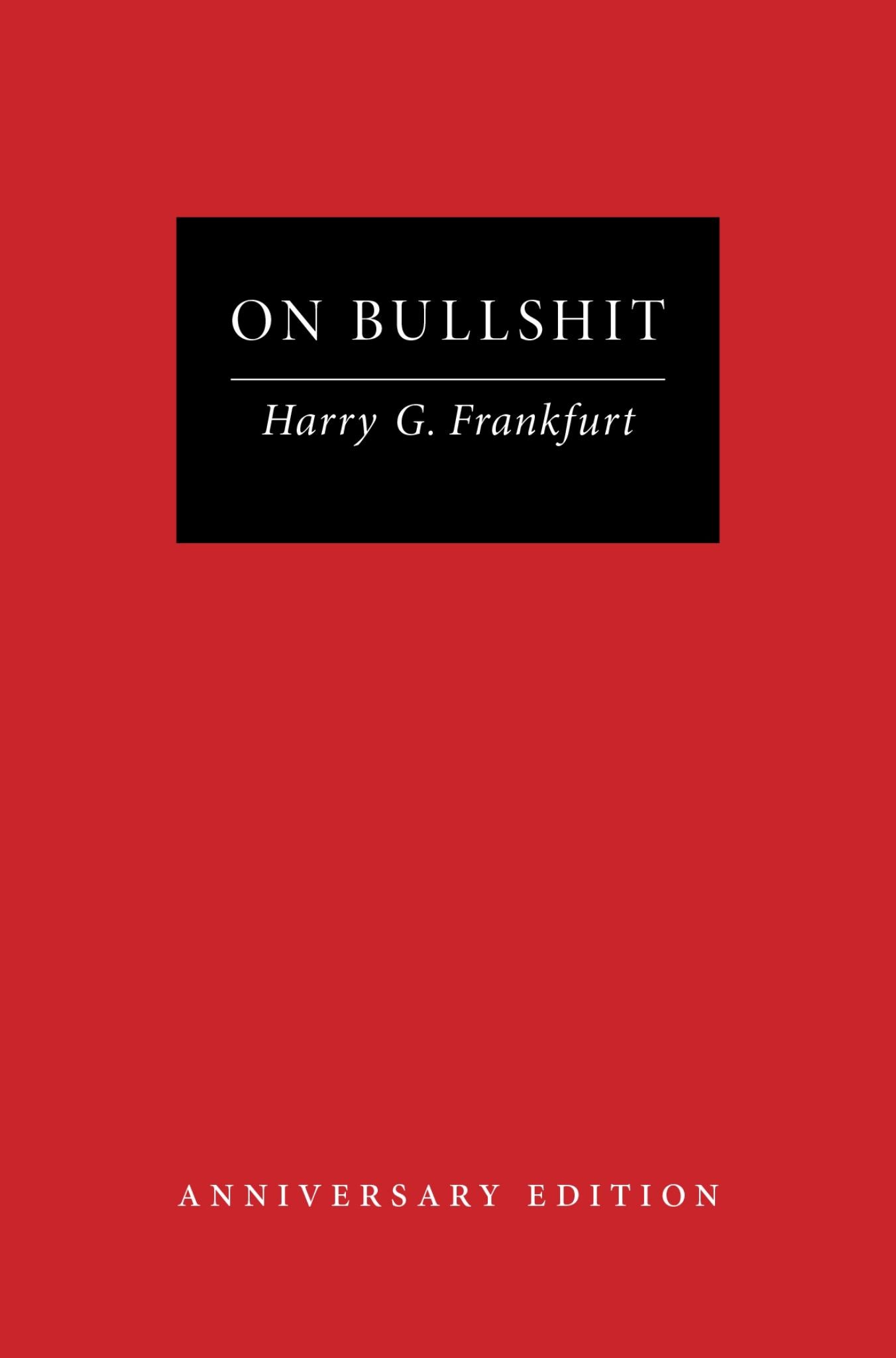 On Bullshit Cover Image
