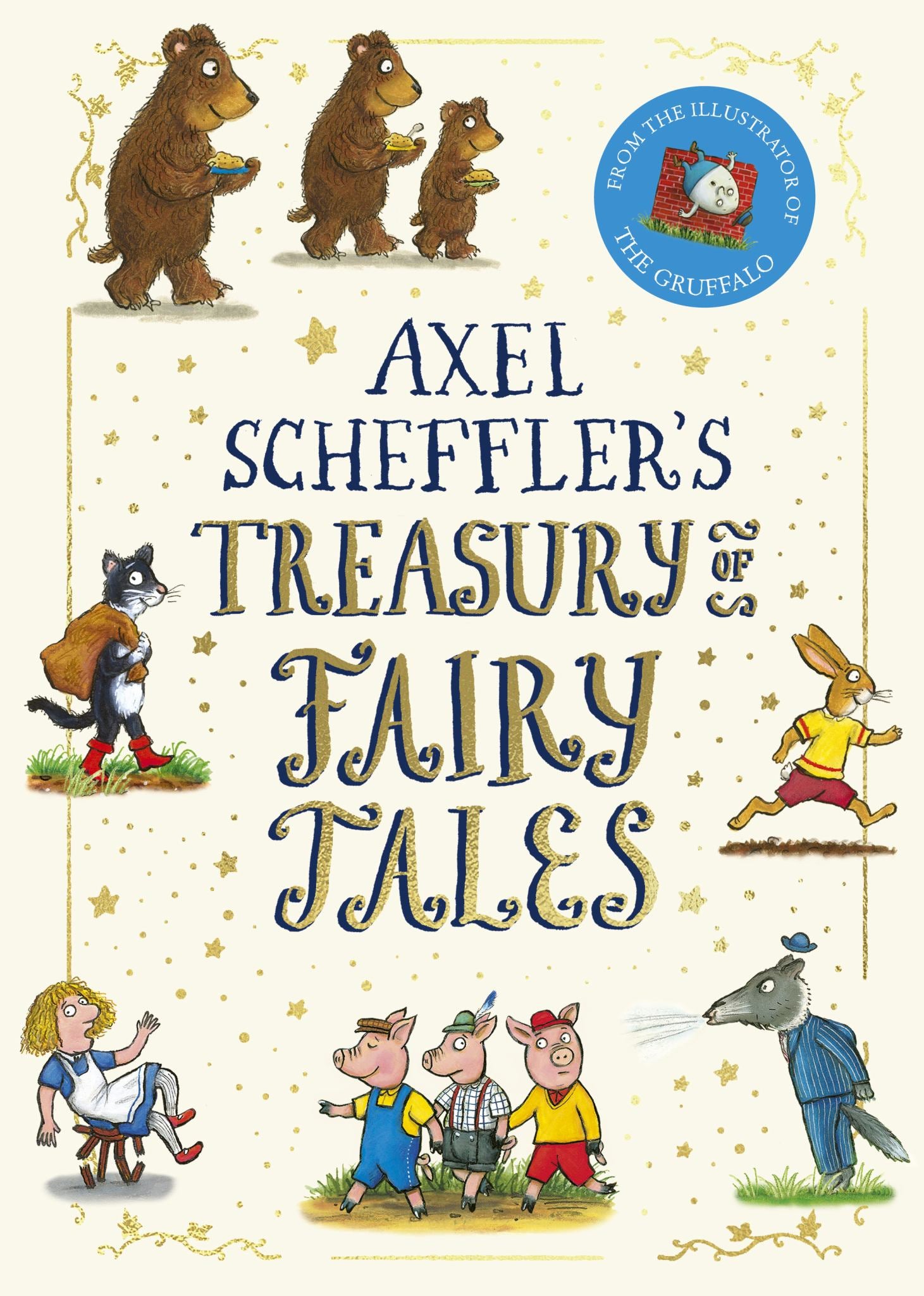 Axel Scheffler's Treasury of Fairy Tales (NE) (HB) Cover Image