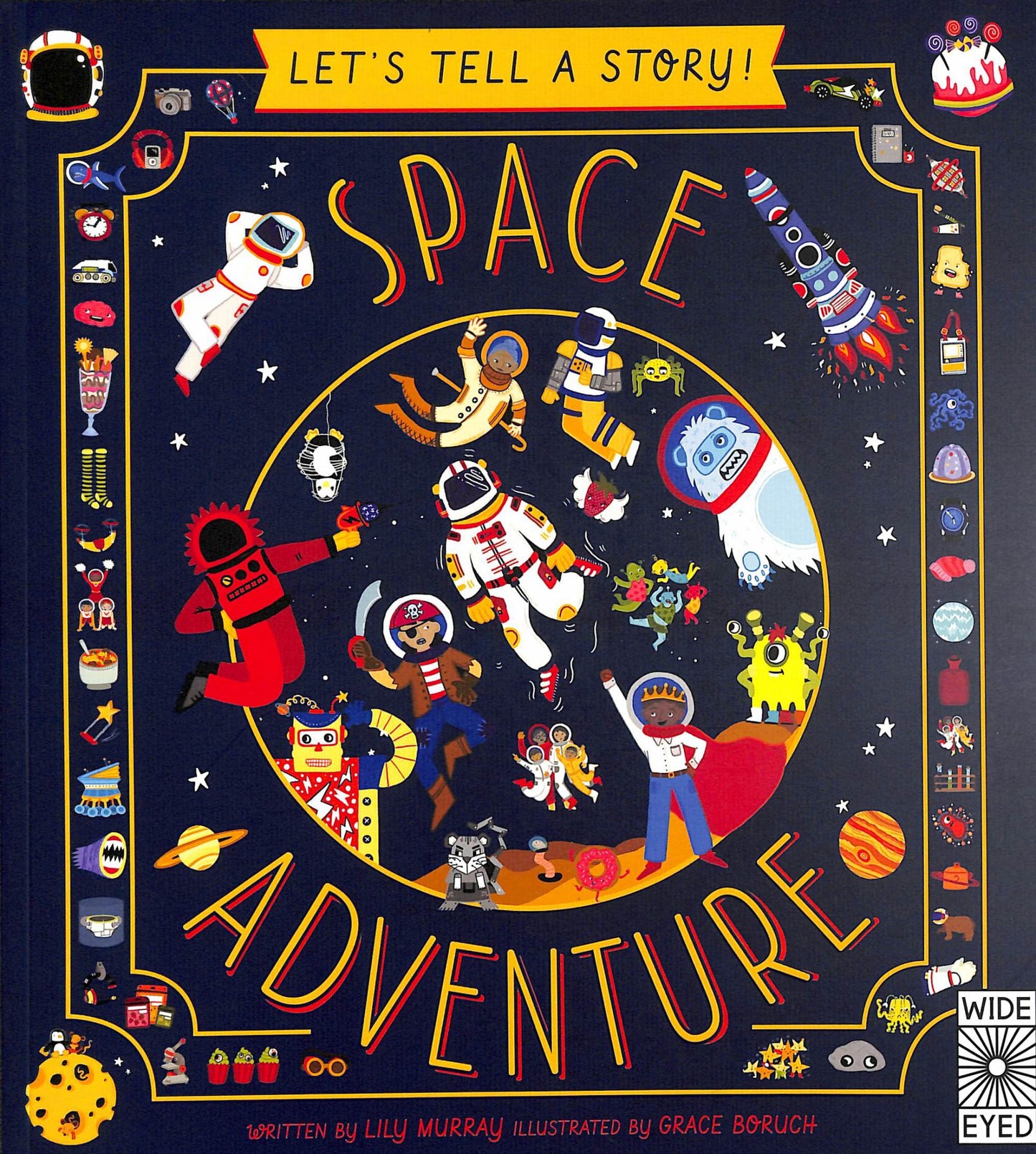 Space Adventure (Let's Tell a Story) Cover Image