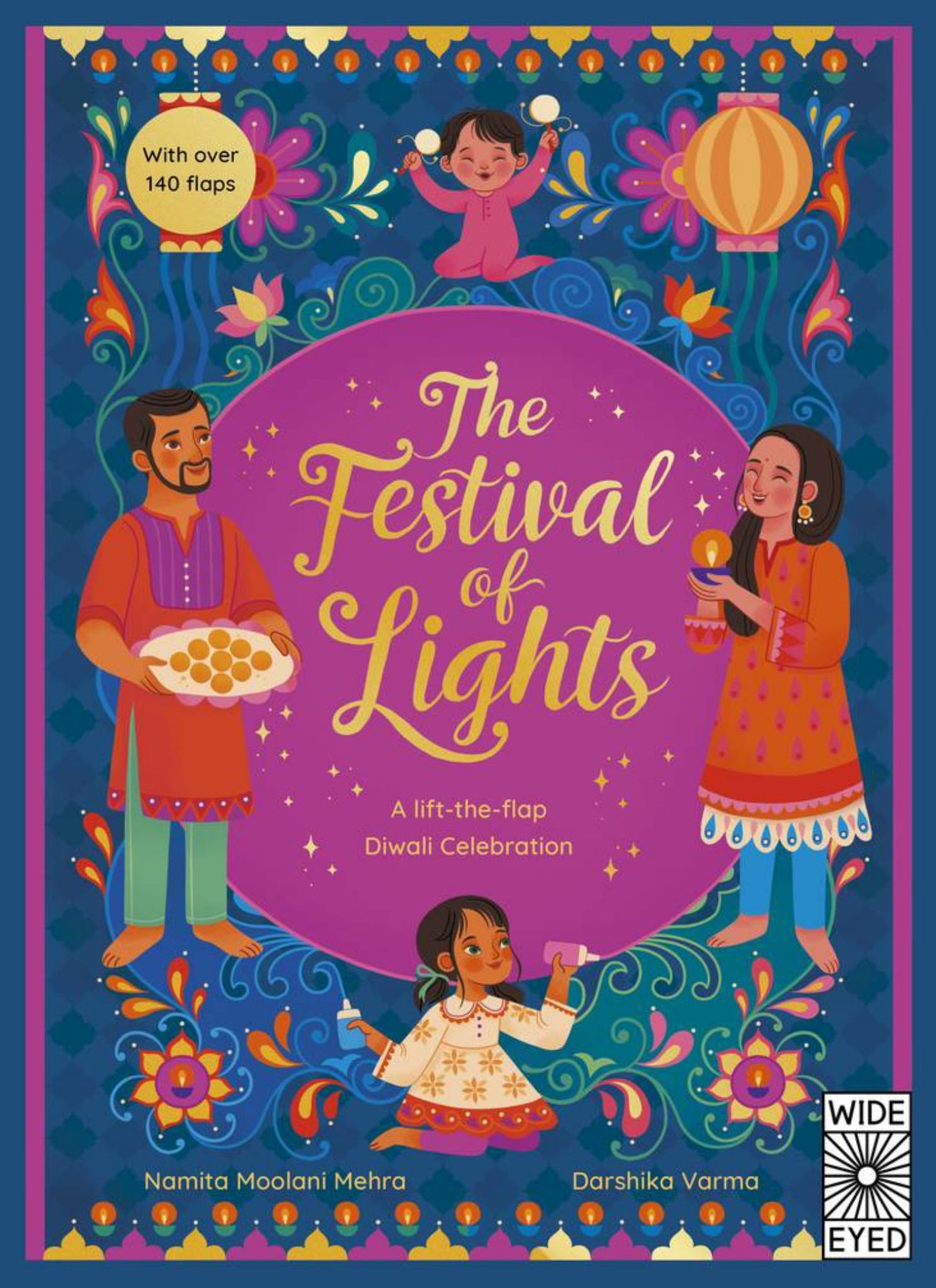 The Festival of Lights: a Lift-The-flap Diwali Celebration Cover Image