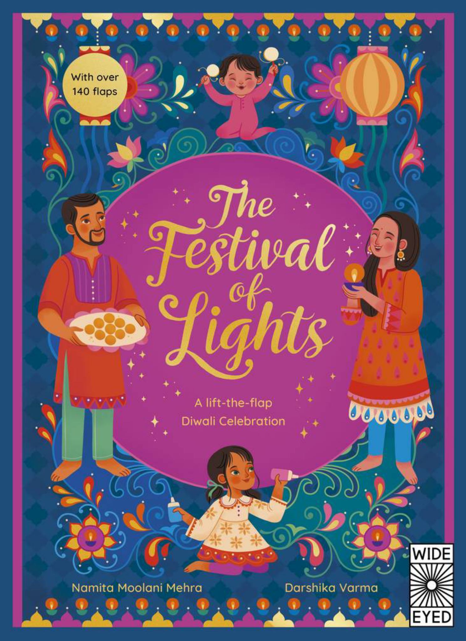 The Festival of Lights: a Lift-The-flap Diwali Celebration Cover Image