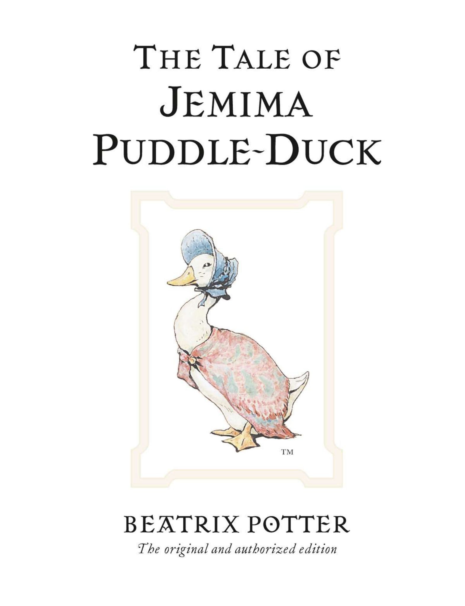 The Tale of Jemima Puddle-Duck Cover Image