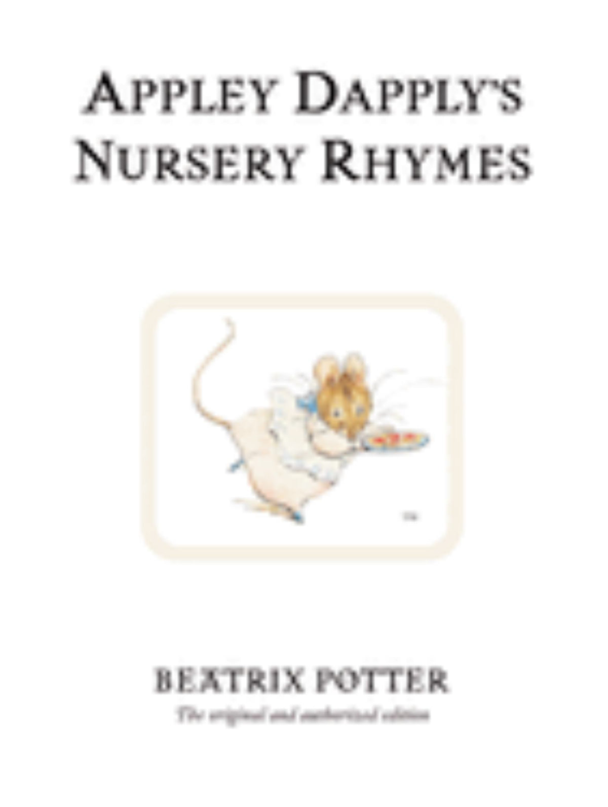 Appley Dapply's Nursery Rhymes Cover Image