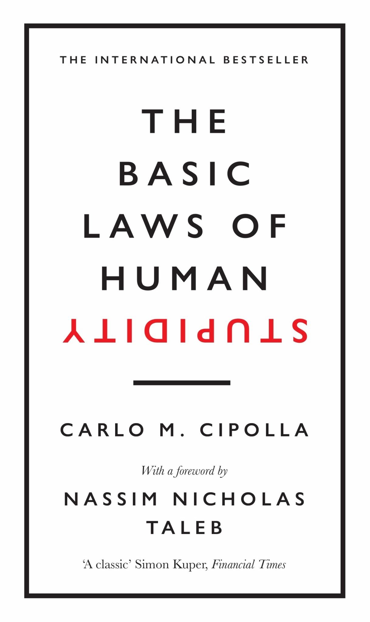 The Basic Laws of Human Stupidity Cover Image