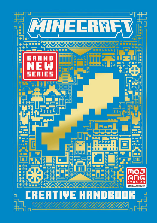 All New Official Minecraft Creative Handbook Cover Image