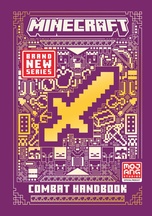 All New Official Minecraft Combat Handbook Cover Image