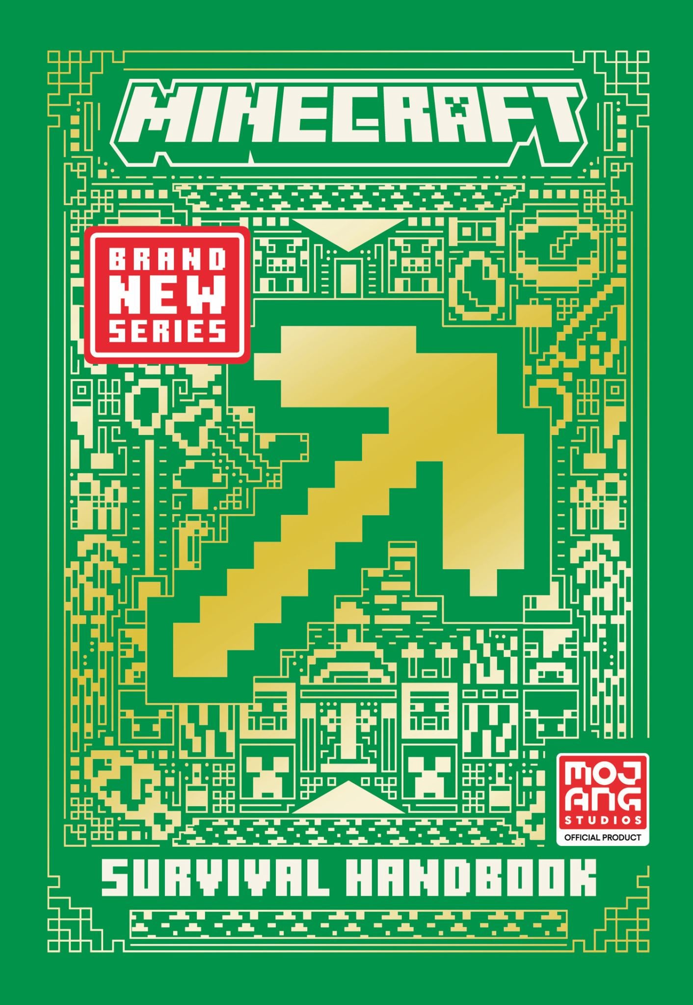 All New Official Minecraft Survival Handbook Cover Image