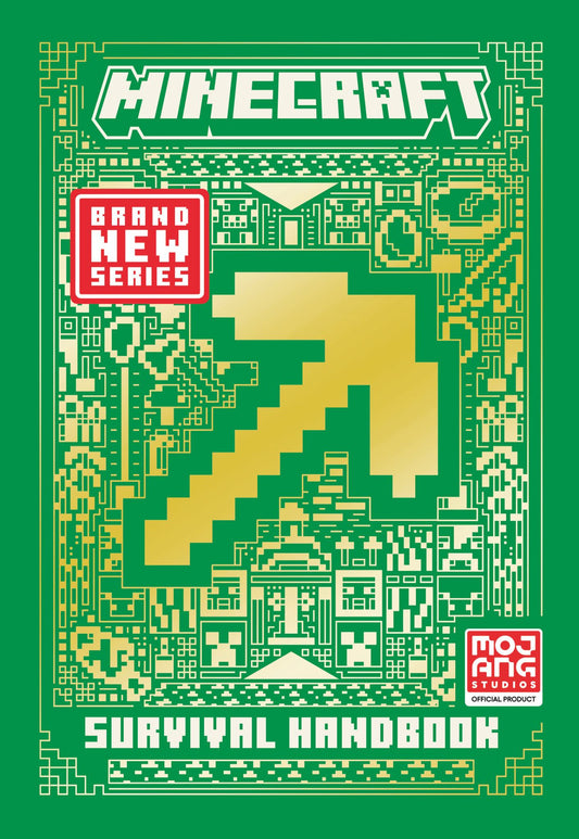 All New Official Minecraft Survival Handbook Cover Image
