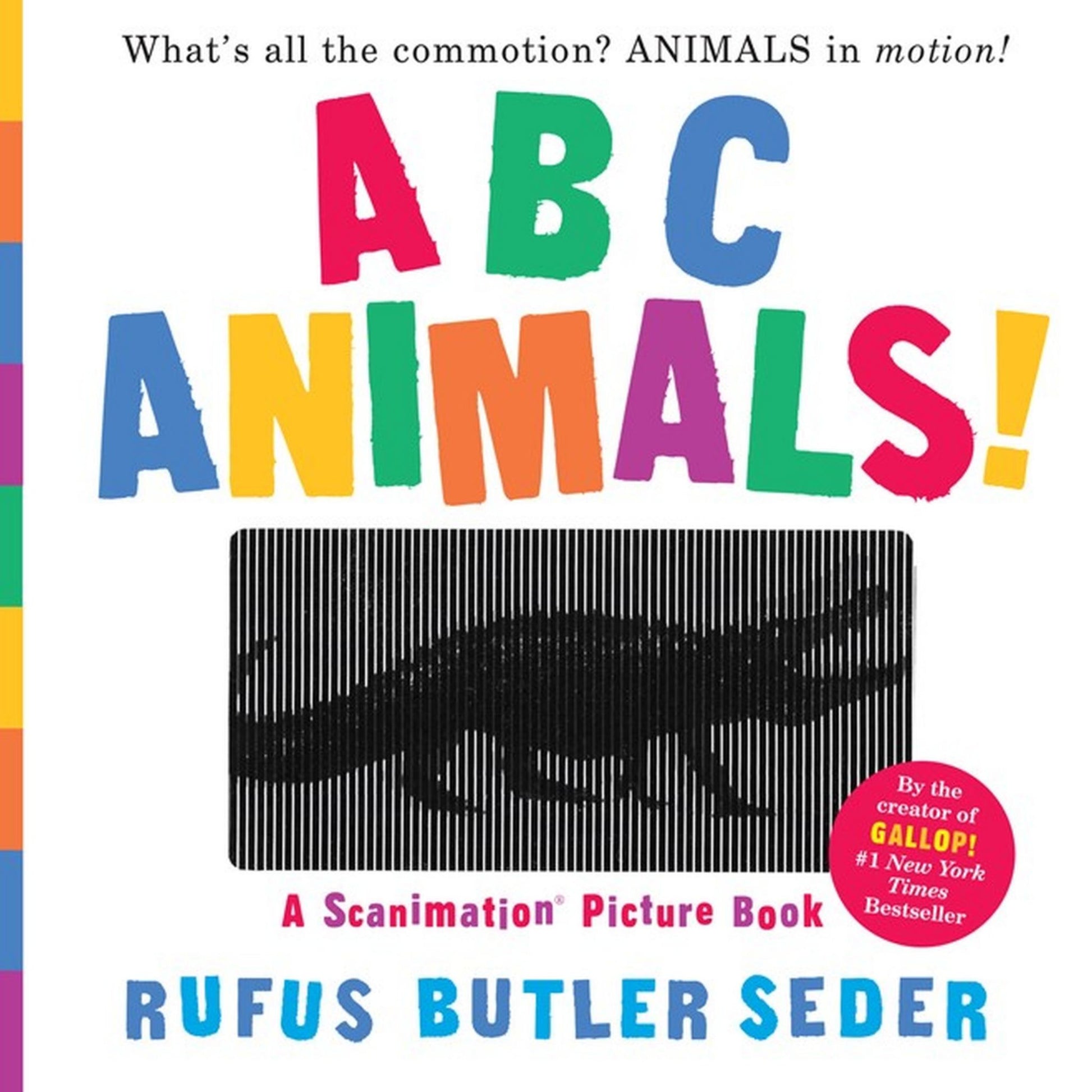 ABC Animals!: a Scanimation Picture Book Cover Image