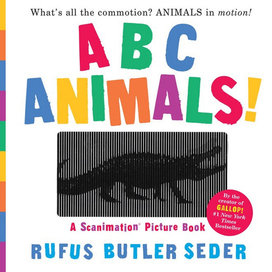 ABC Animals!: a Scanimation Picture Book Cover Image