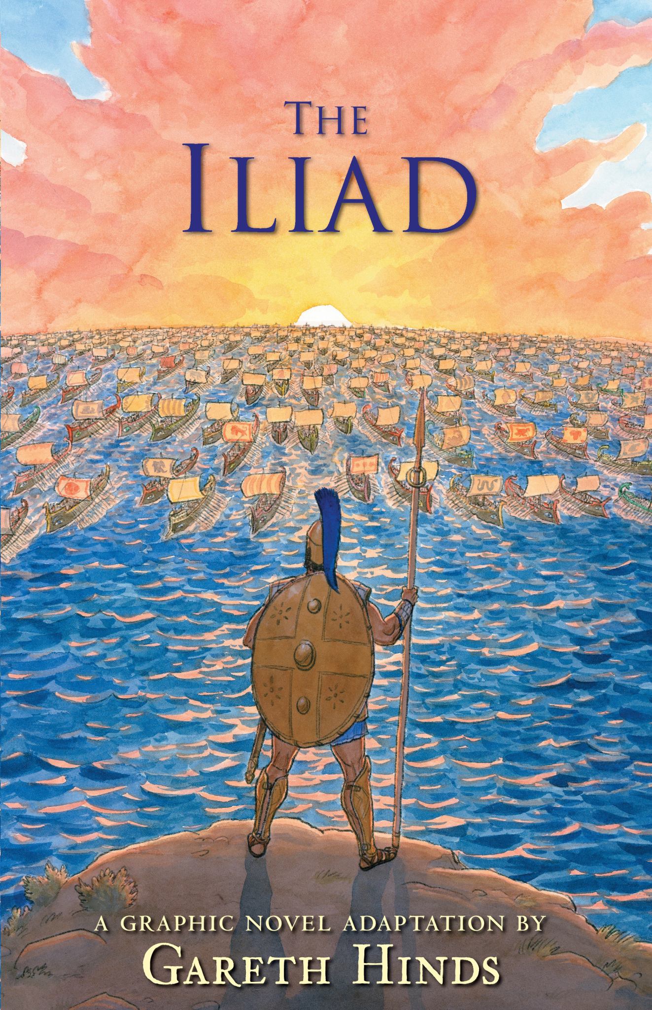 The Iliad: a Graphic Novel Cover Image