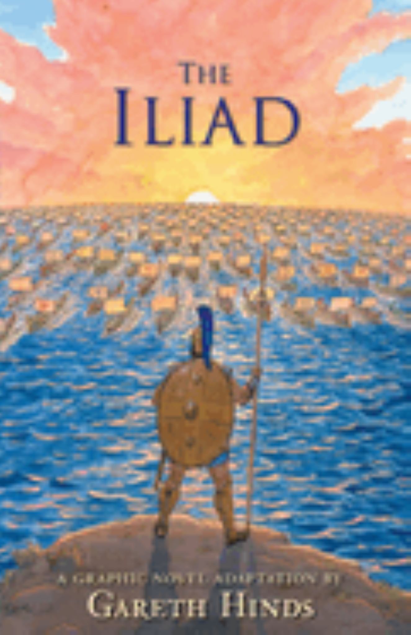 The Iliad: a Graphic Novel Cover Image