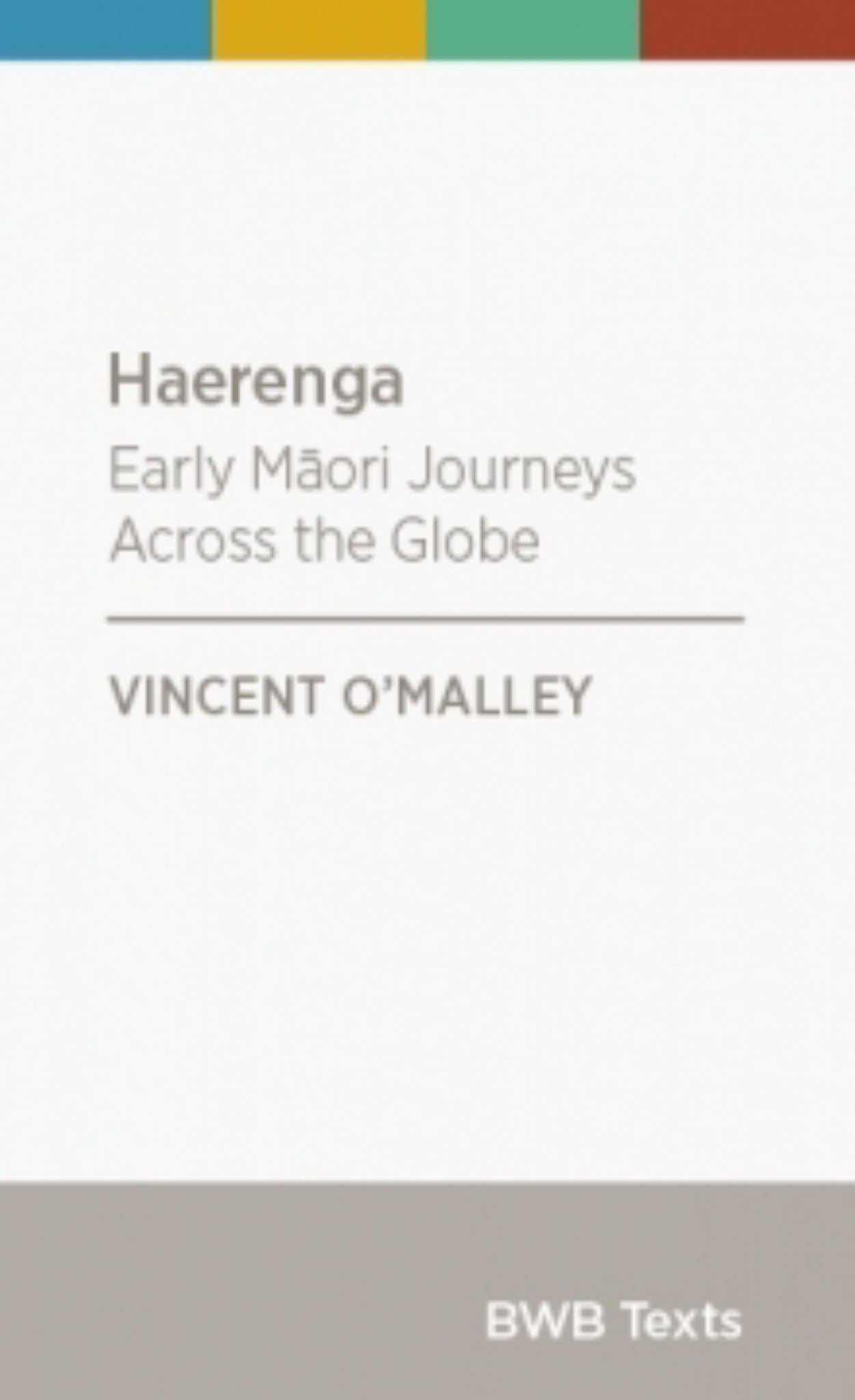 Text Haerenga Early Maori Journeys Acros Cover Image