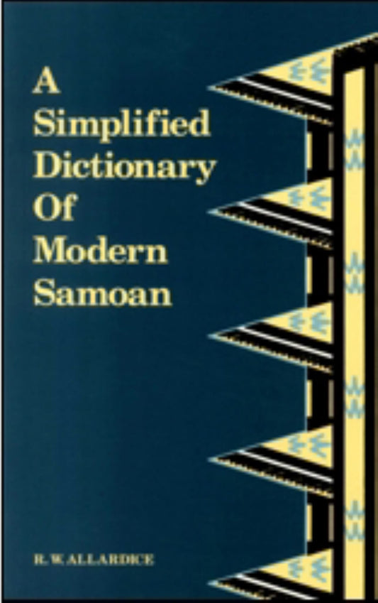 A Simplified Dictionary of Modern Samoan Cover Image