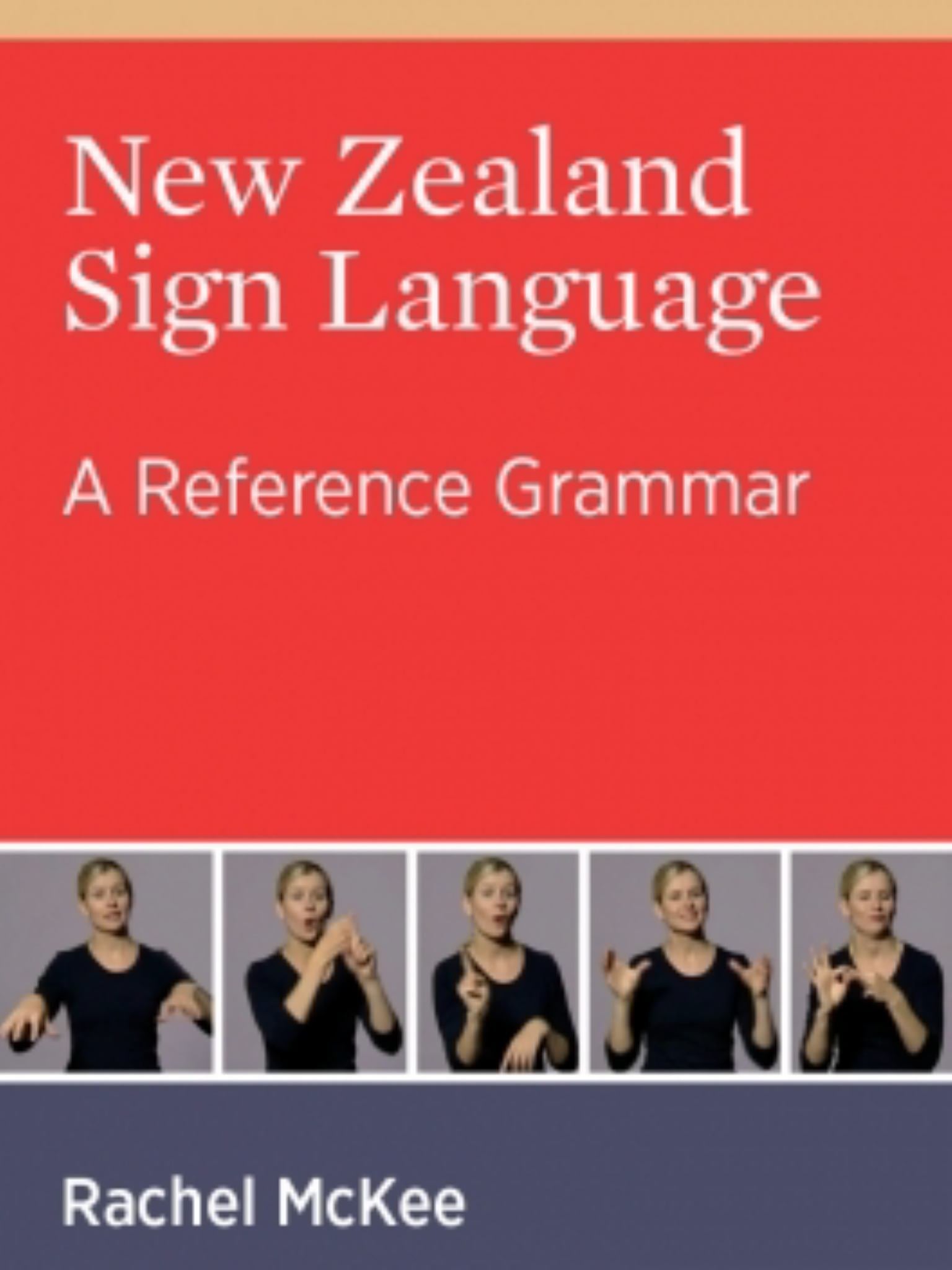 New Zealand Sign Language Cover Image