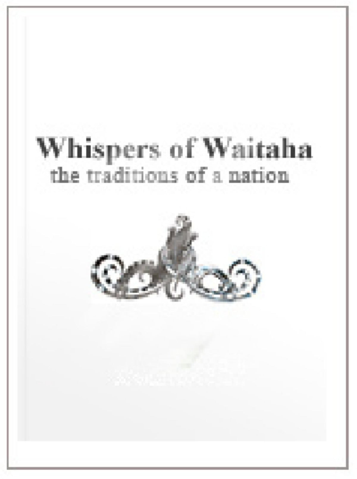 Whispers of Waitaha Cover Image