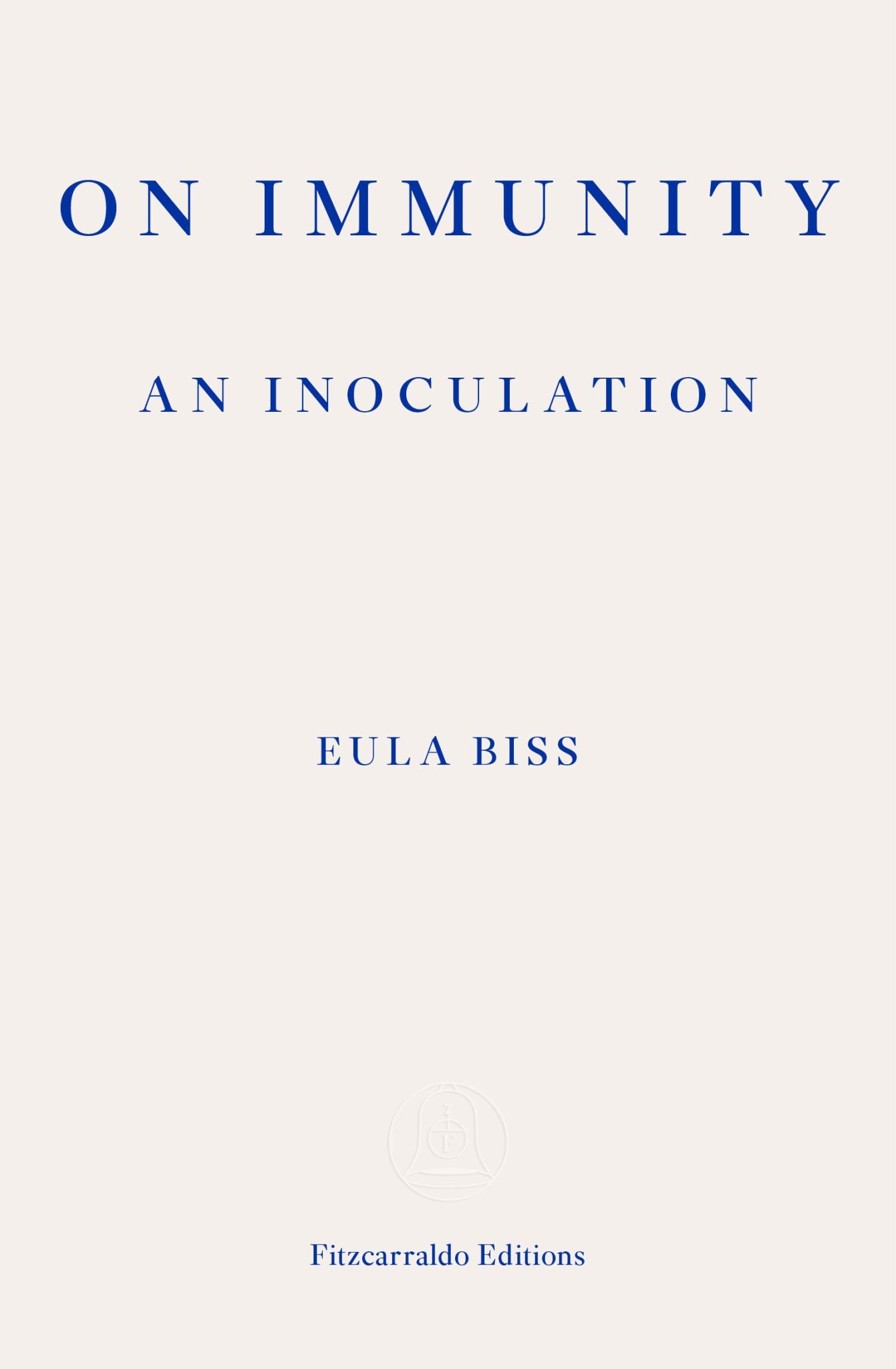 On Immunity: an Inoculation Cover Image
