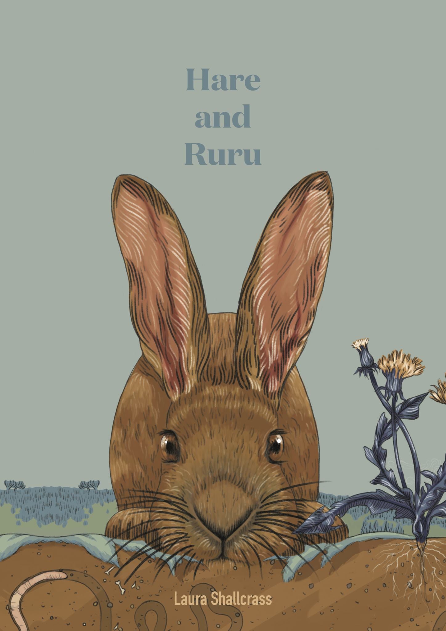 Hare and Ruru a Quiet Moment - NZ Book Award Childrens Finalist Cover Image