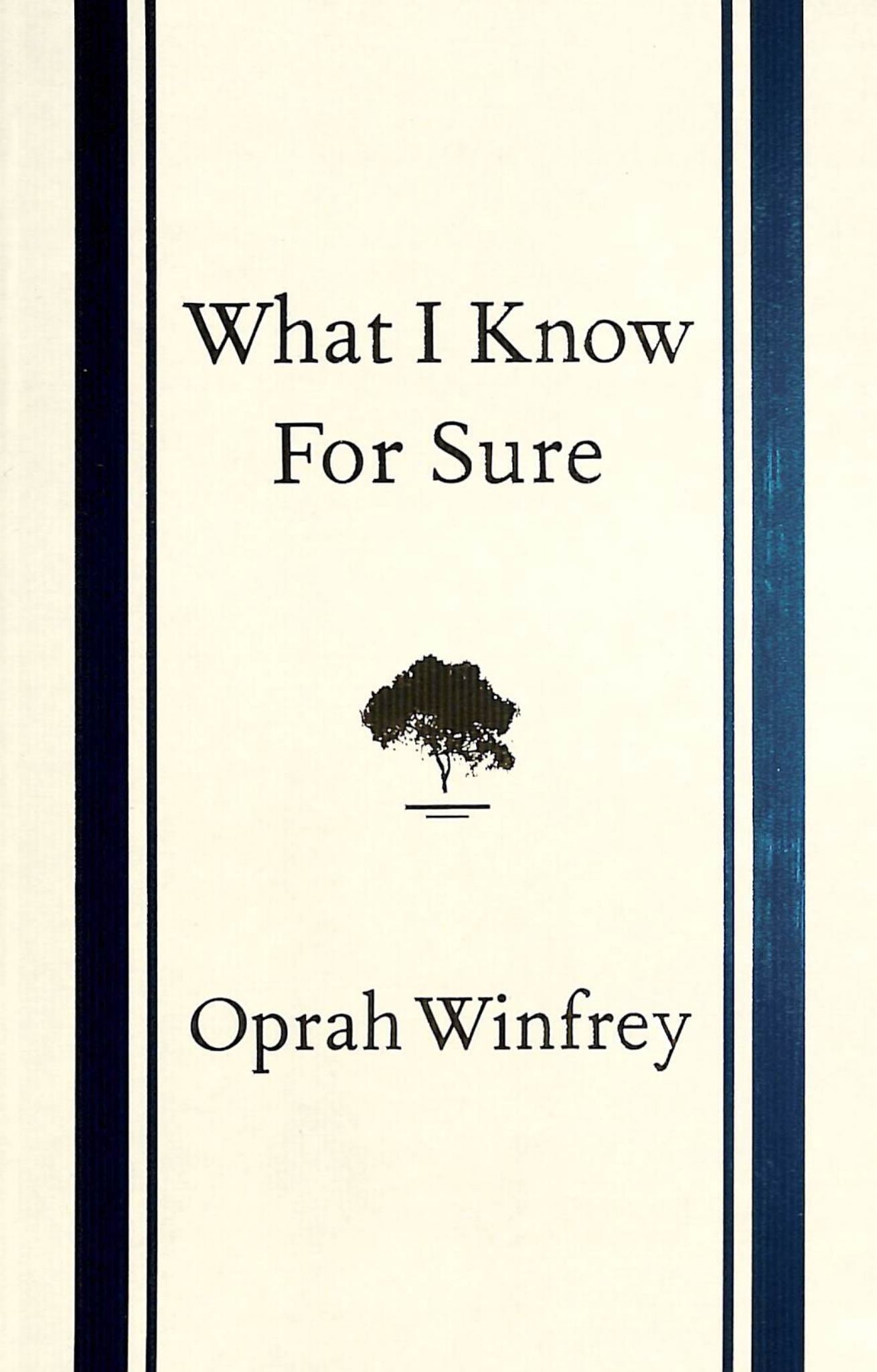 What I Know for Sure Cover Image