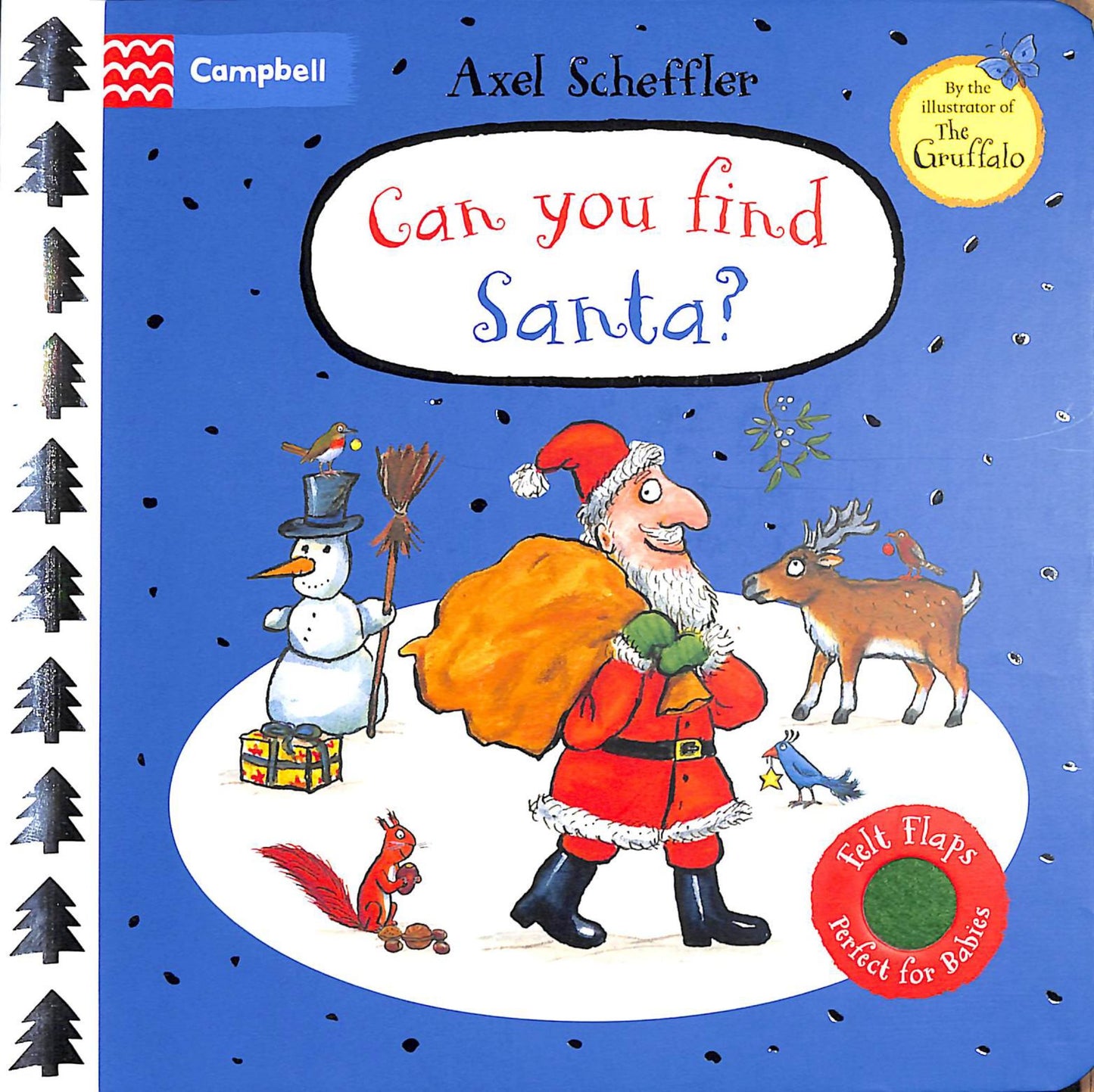 Can You Find Santa?: a Felt Flaps Book Cover Image