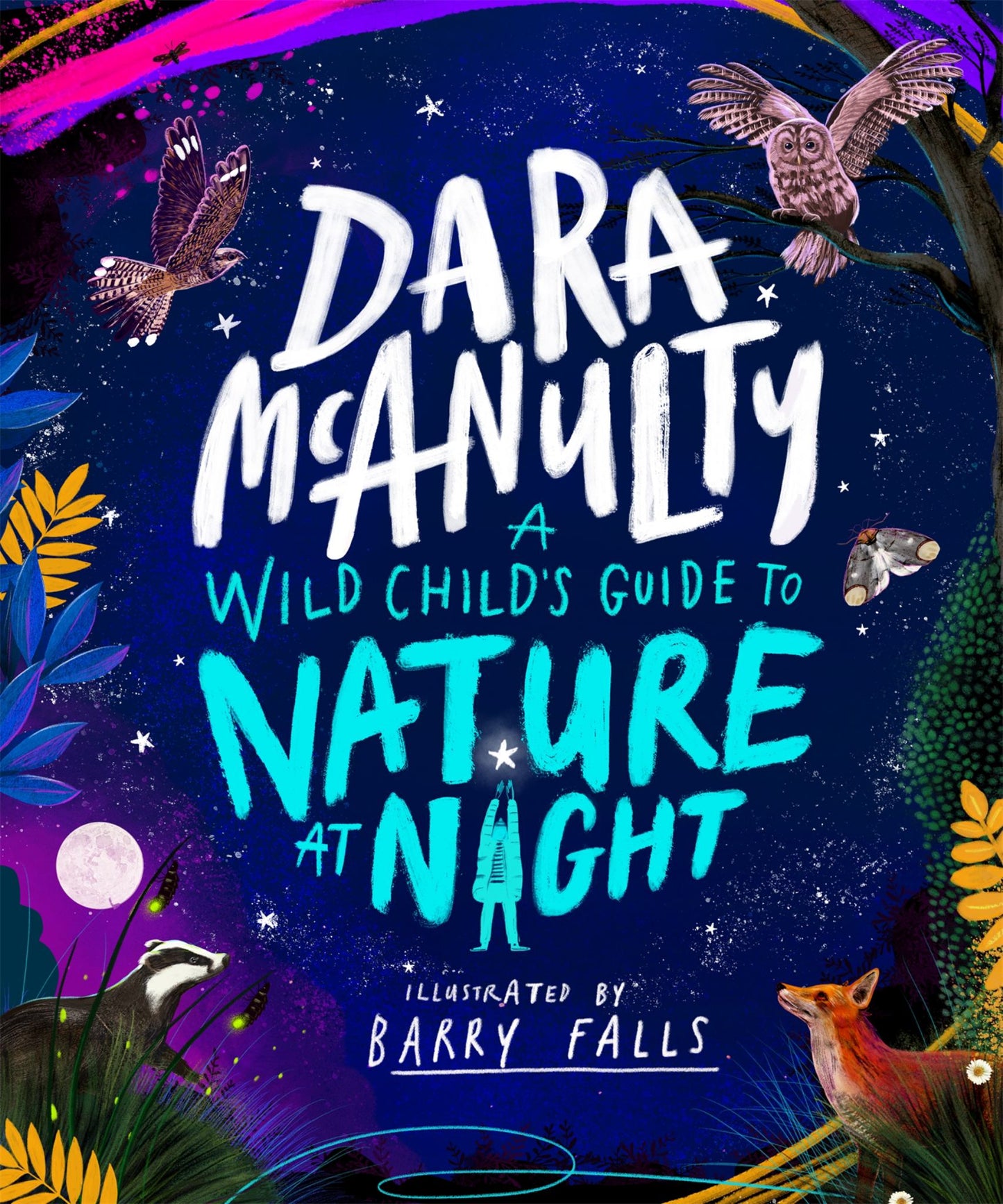 A Wild Child's Book of Nature at Night Cover Image
