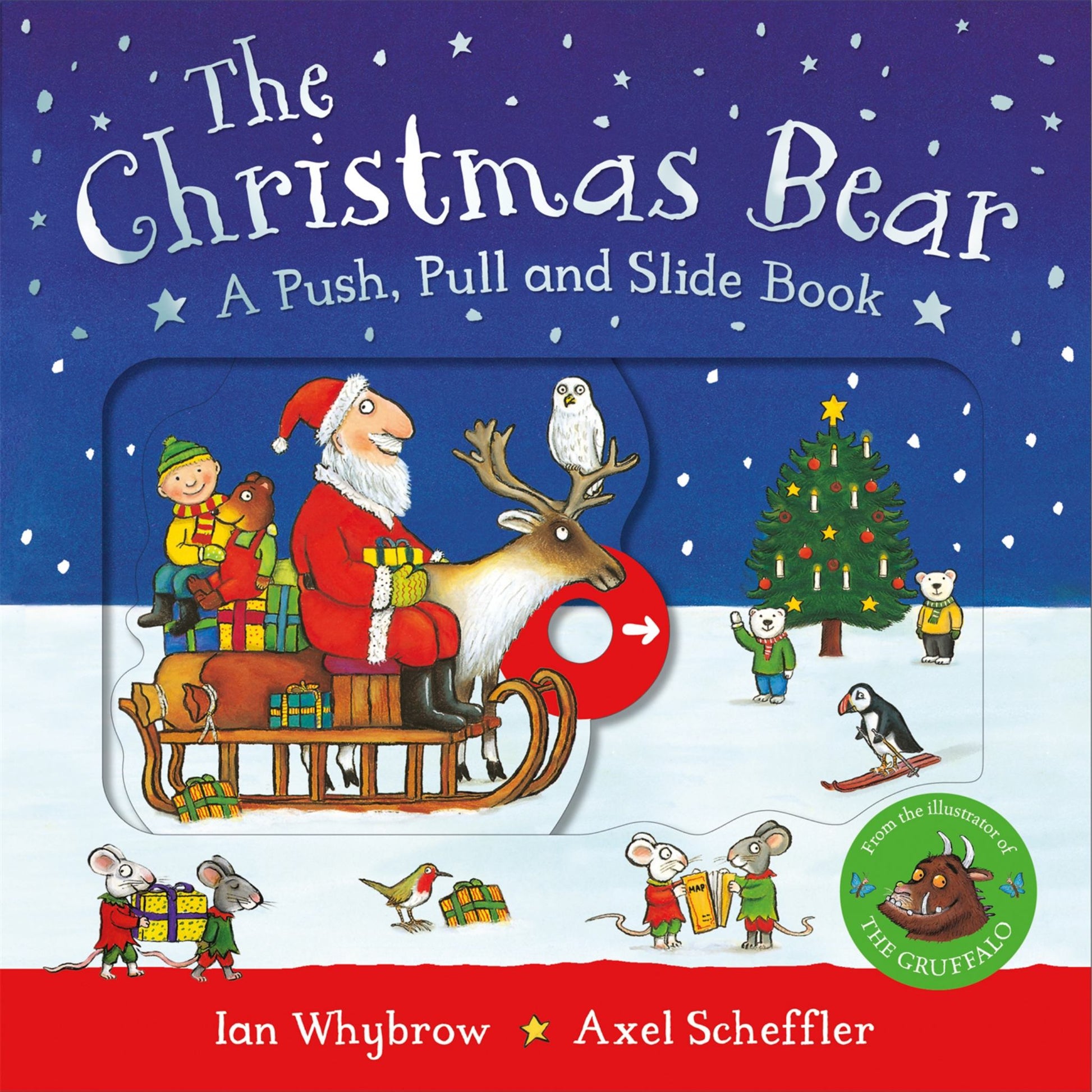 The Christmas Bear: a Push, Pull and Slide Book Cover Image