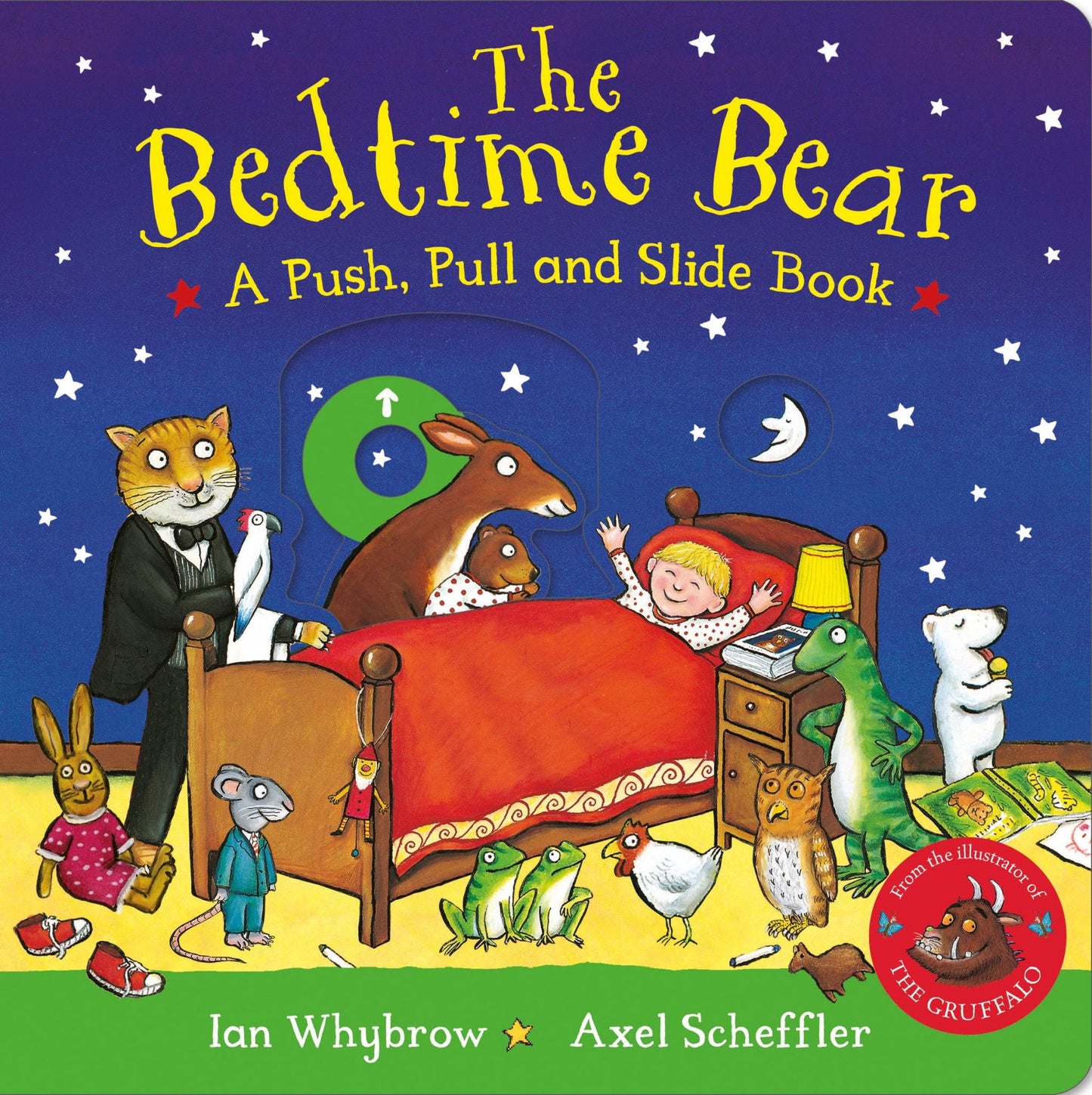 The Bedtime Bear: a Push, Pull and Slide Book Cover Image