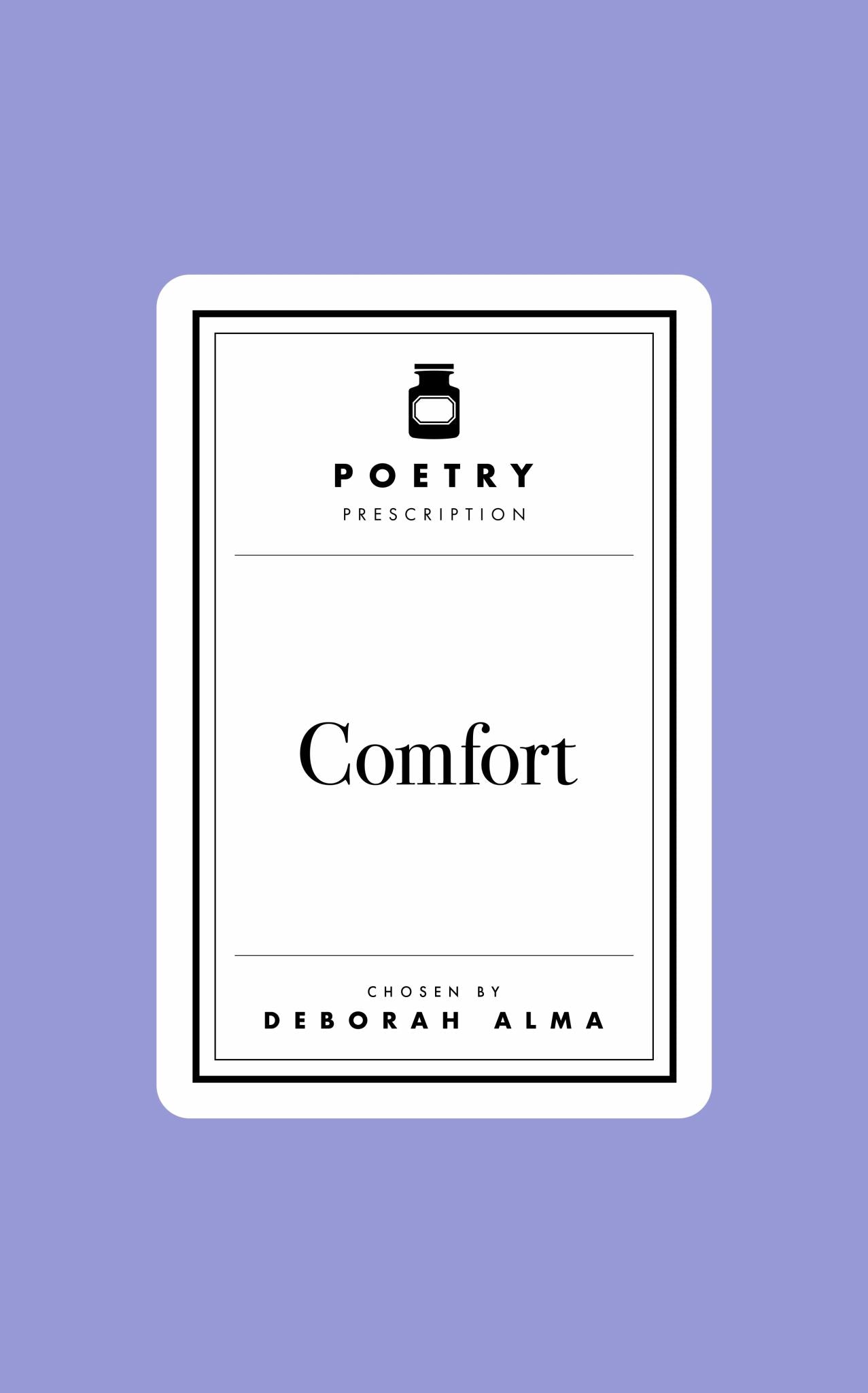 Poetry Prescription: Comfort Cover Image