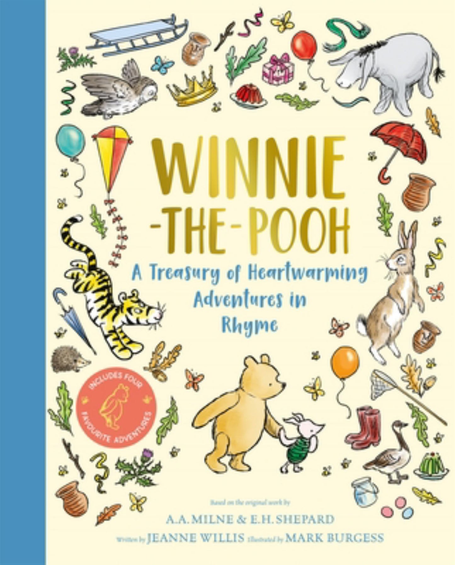 Winnie-The-Pooh: a Treasury of Heart-warming Adventures Cover Image