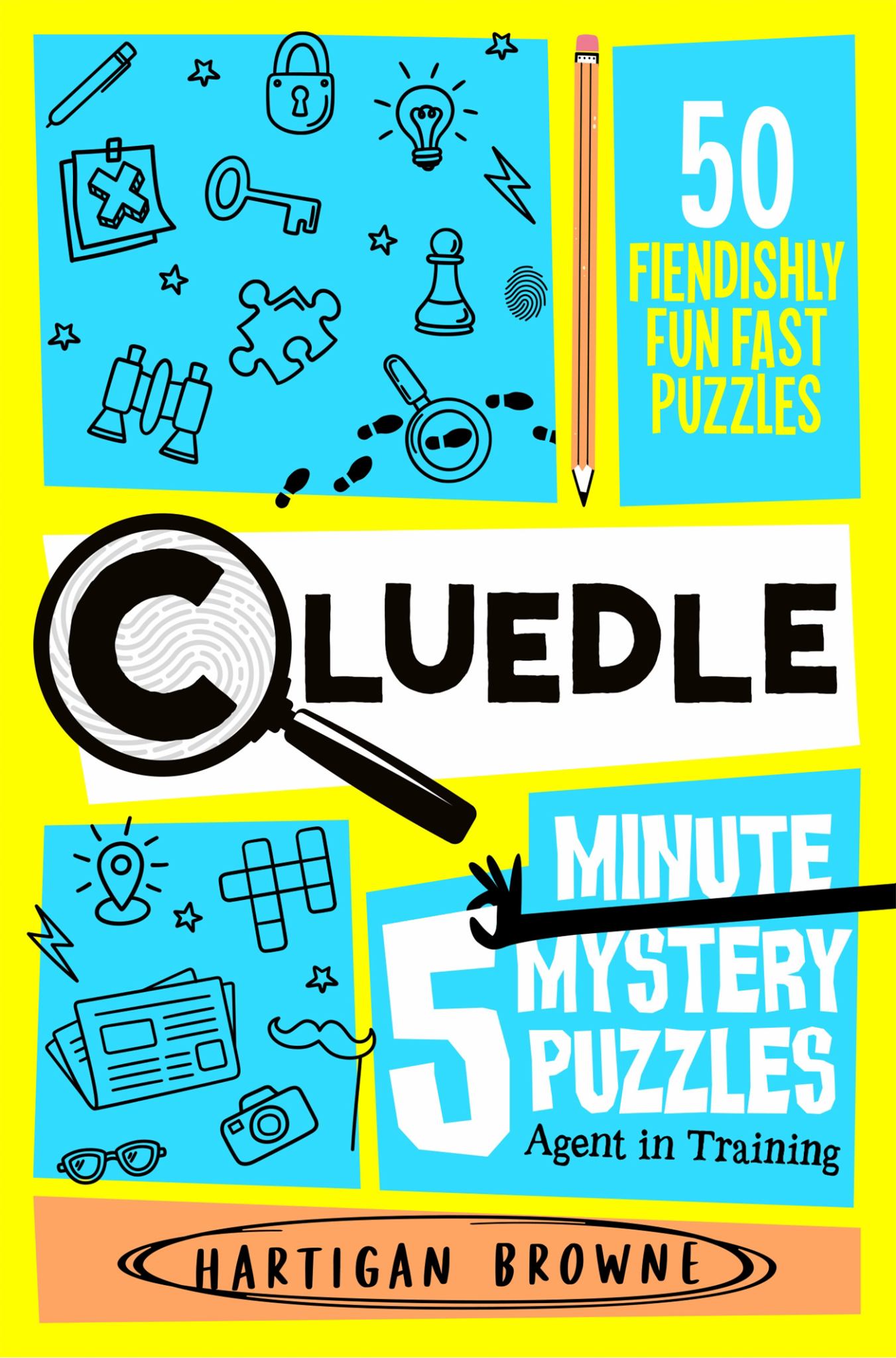Cluedle - 5 Minute Mystery Puzzles Cover Image