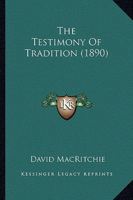 The Testimony of Tradition Cover Image