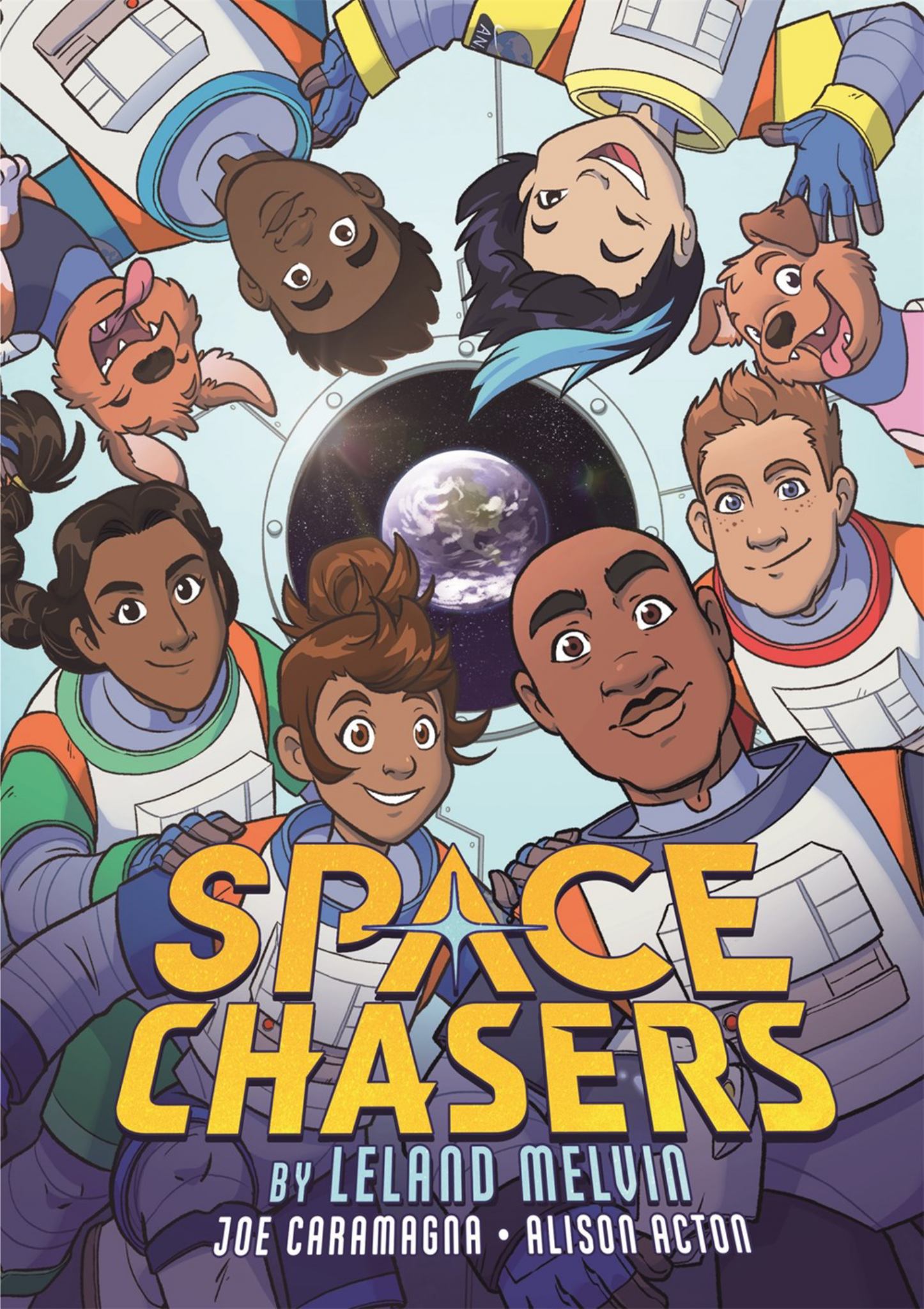 Space Chasers by Leland Melvin Cover Image