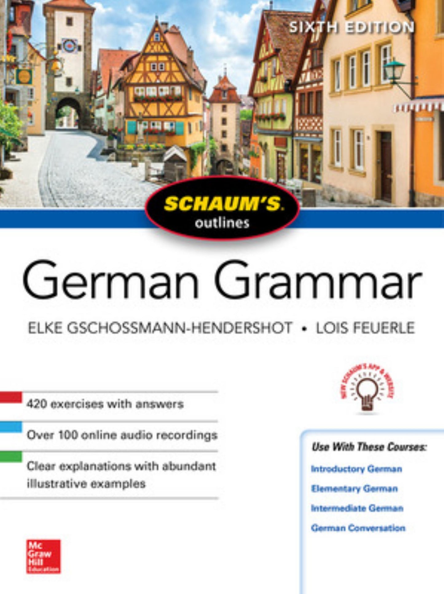 Schaum's Outline of German Grammar, Sixth Edition Cover Image