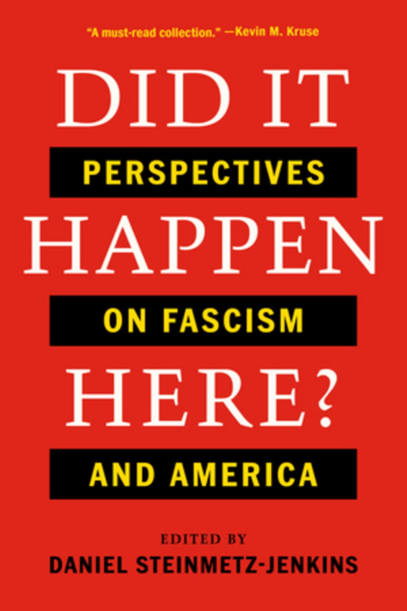 Did It Happen Here? Cover Image