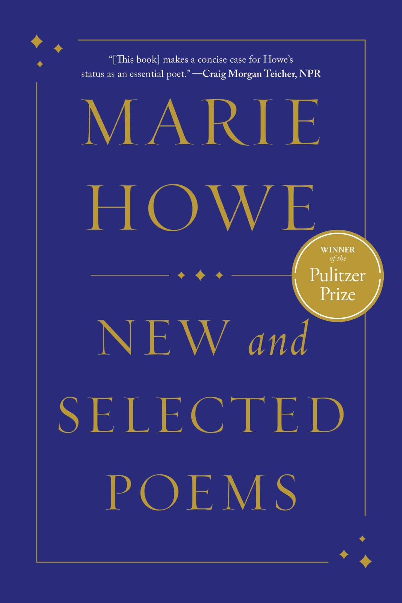 New and Selected Poems Cover Image