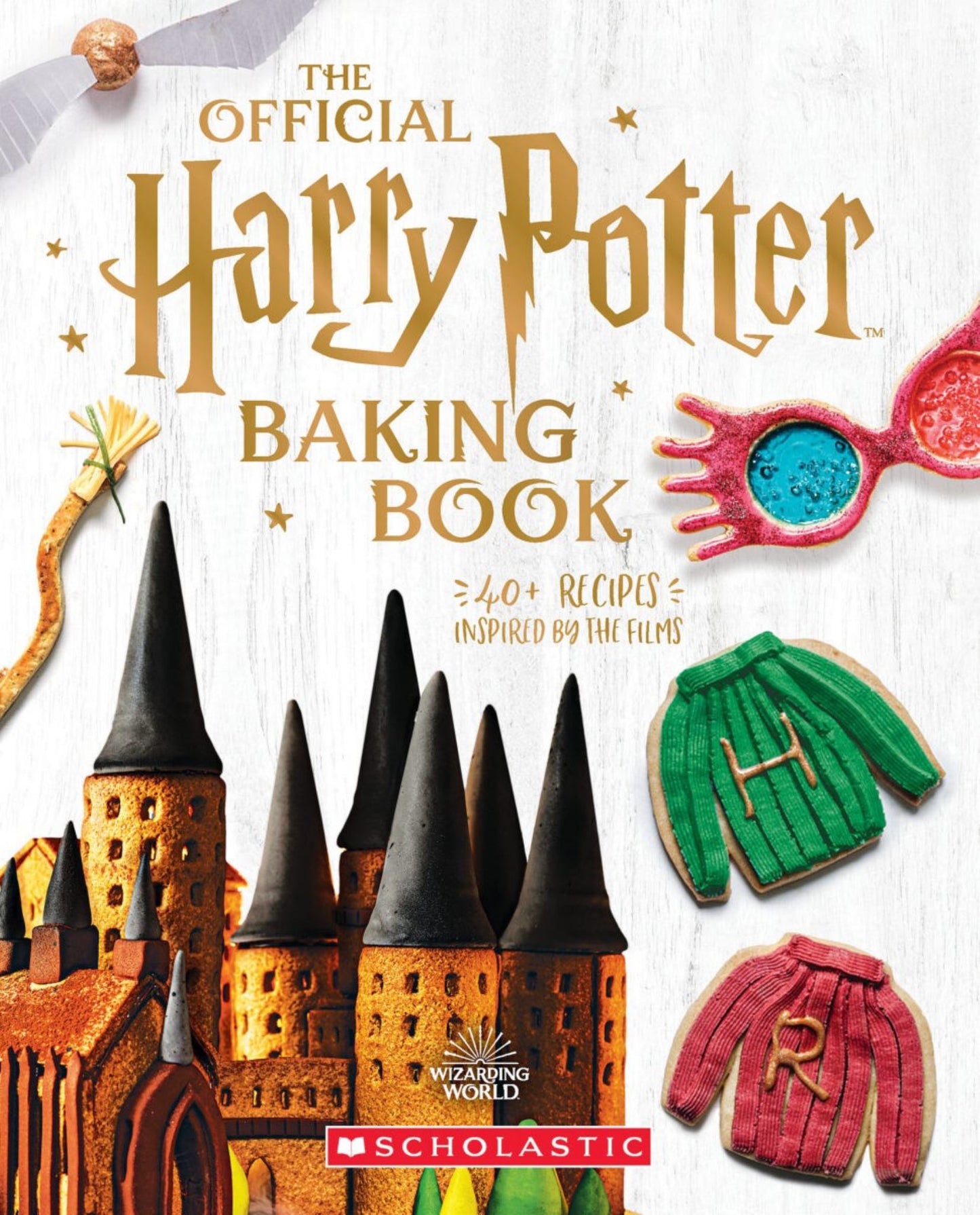 Official Harry Potter Baking Book (40+ Recipes Inspired by the Films) Cover Image