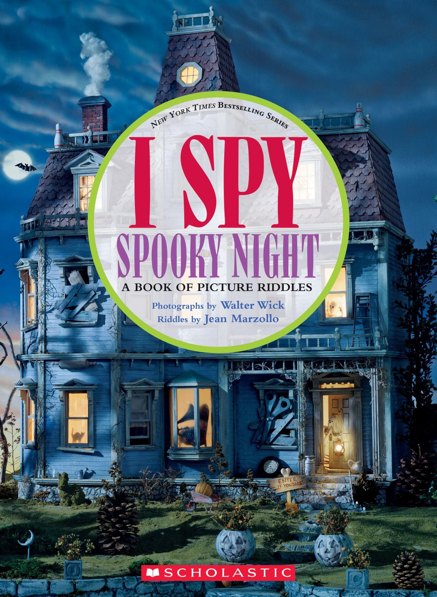 I Spy Spooky Night: a Book of Picture Riddles Cover Image