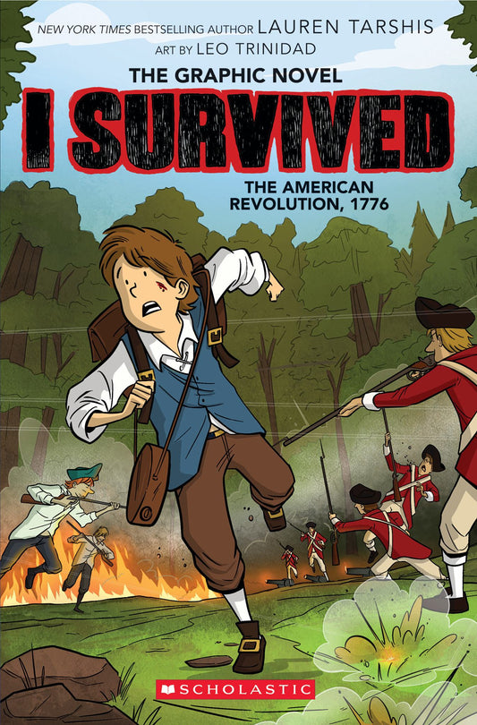 I Survived the American Revolution, 1776 (I Survived Graphic Novel #8) Cover Image