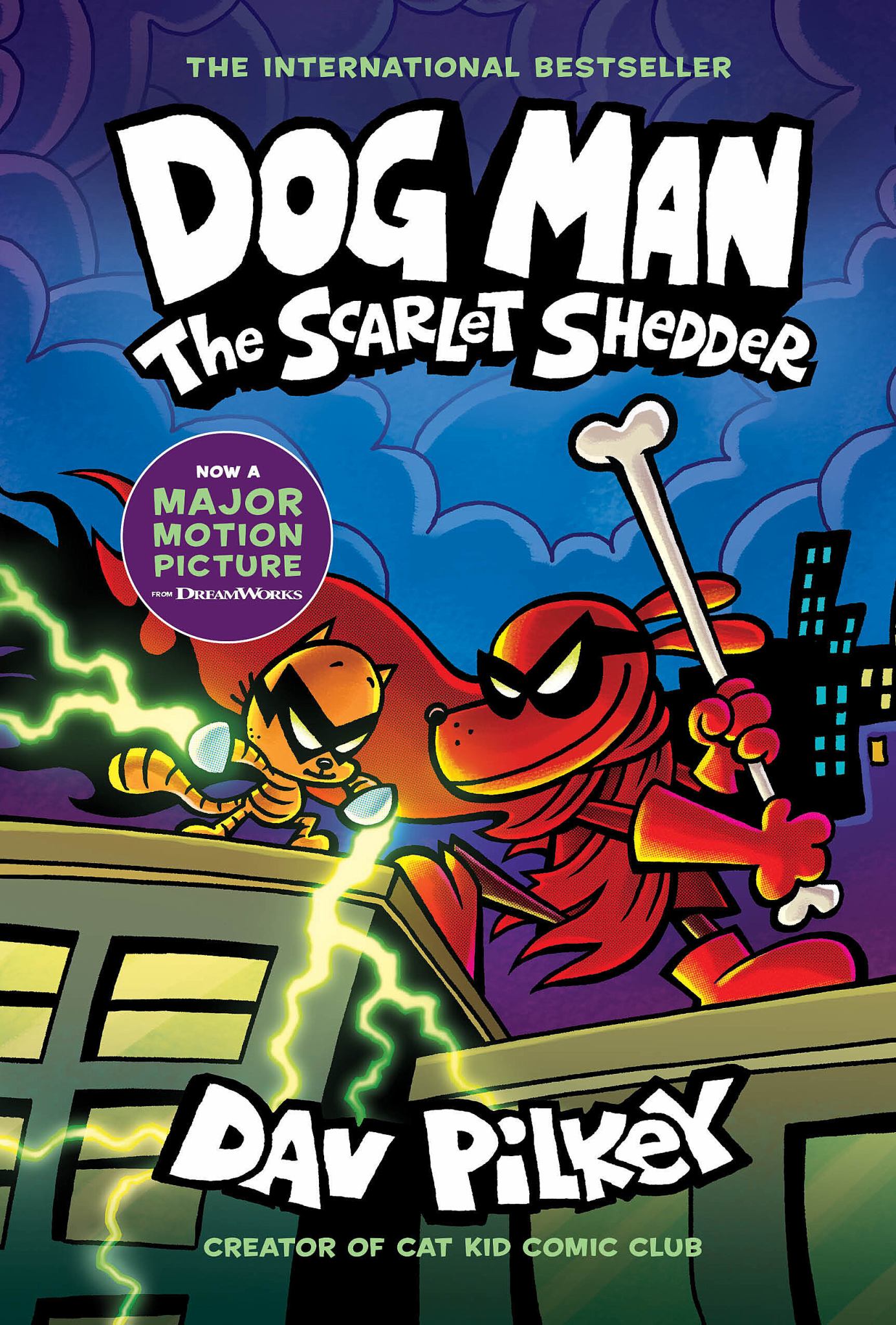 Dog Man: the Scarlet Shedder: a Graphic Novel (Dog Man #12): from the Creator of Captain Underpants Cover Image